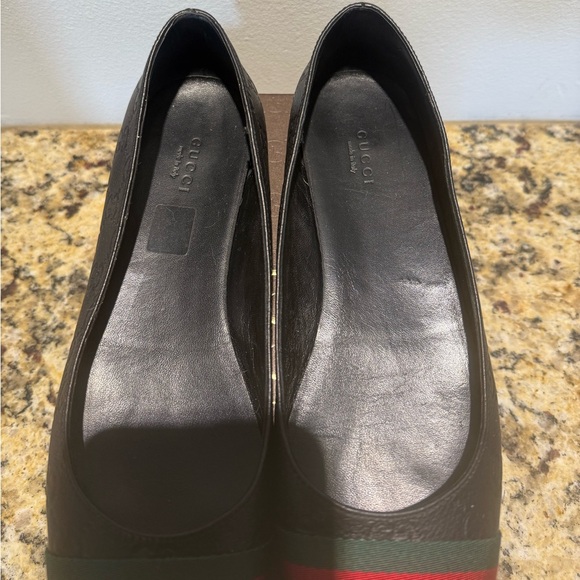Authentic Gucci Ballet Pumps - Guccissima Soft/NS Nylon Gucci Nero/V.R.V - Picture 2 of 5